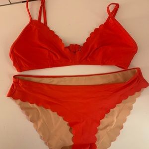 Top and Bottom Bikini worn very few times